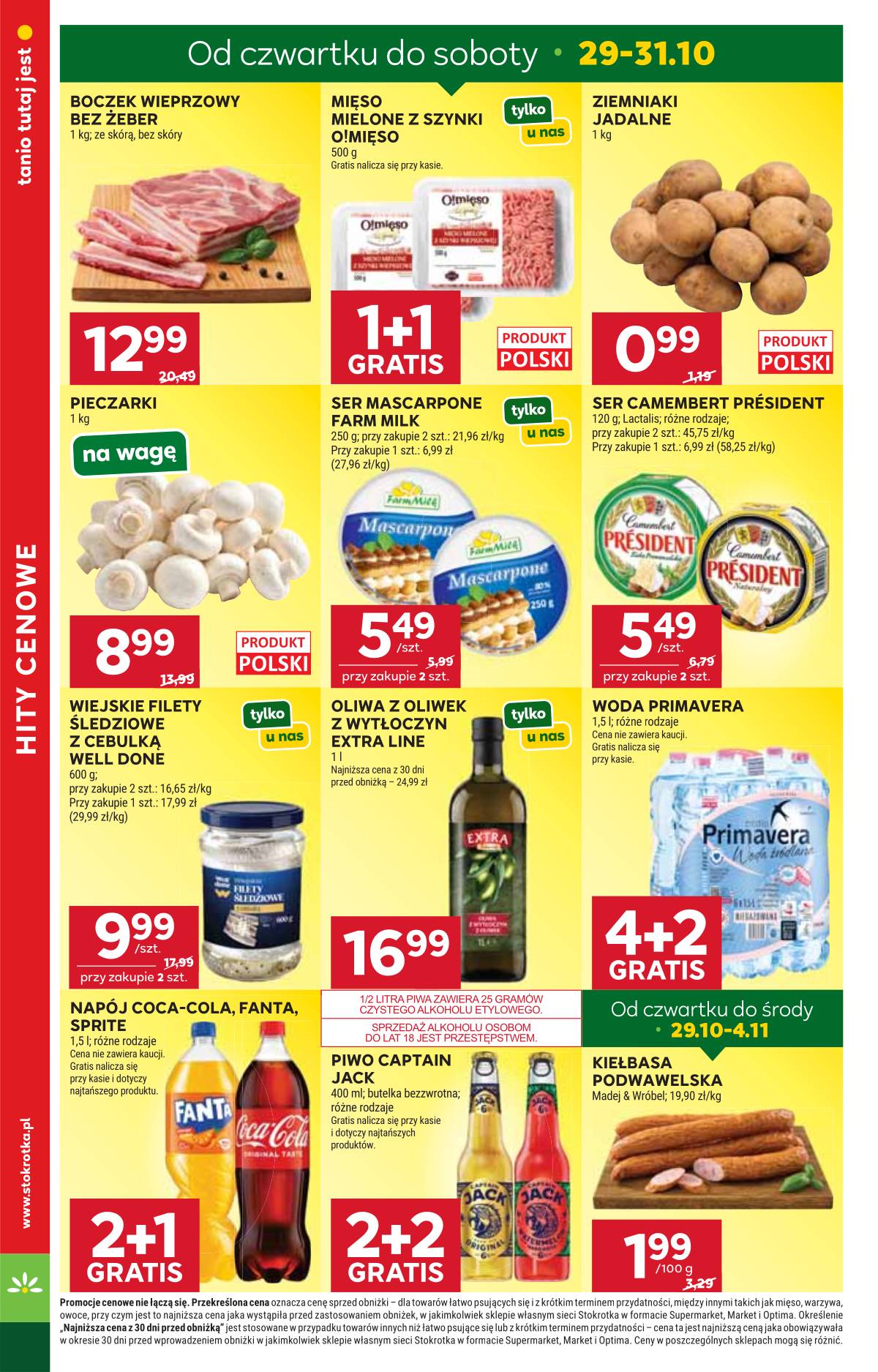 Stokrotka - Stokrotka "Market" parduotuvių akcijų leidinys 5 puslapis