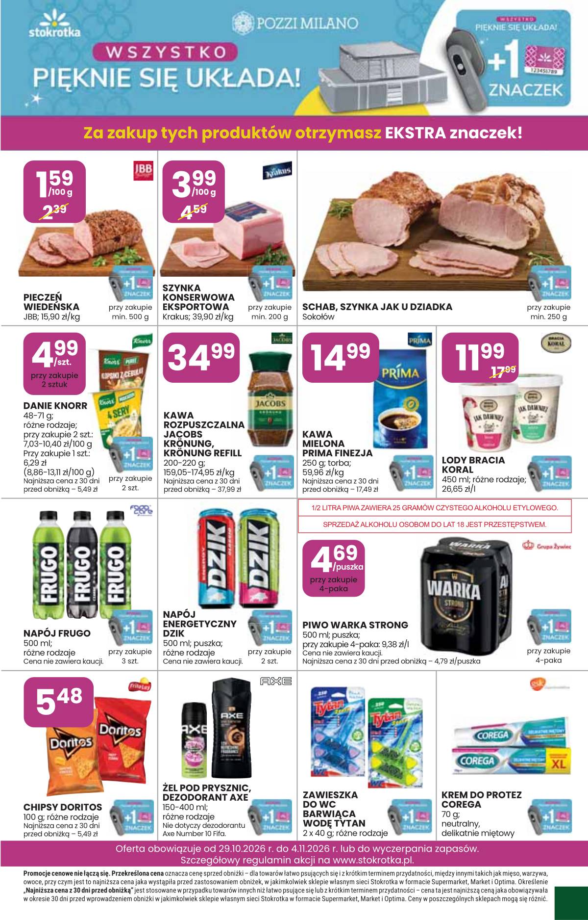 Stokrotka - Stokrotka "Supermarket" parduotuvių akcijų leidinys 12 puslapis