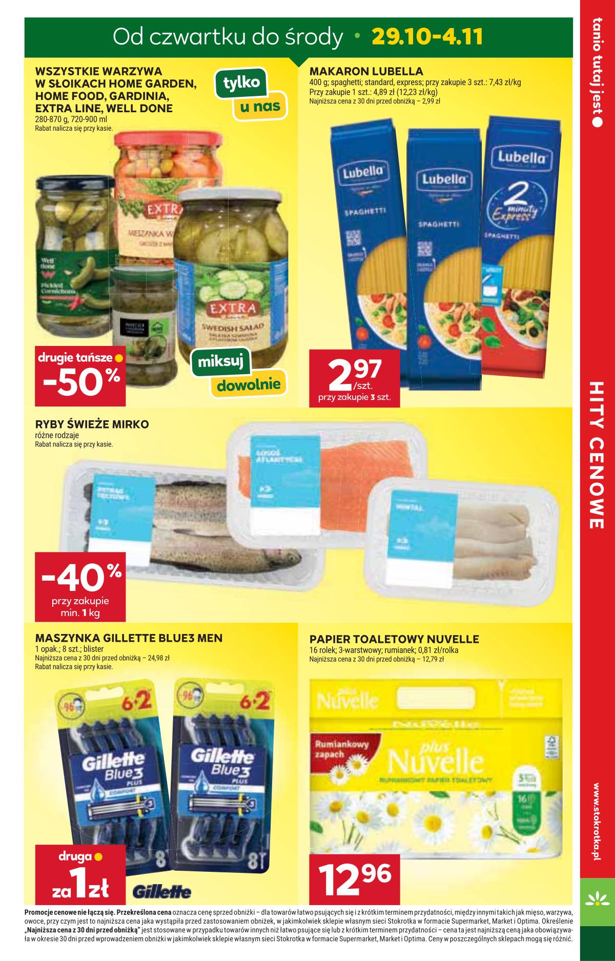 Stokrotka - Stokrotka "Supermarket" parduotuvių akcijų leidinys 4 puslapis