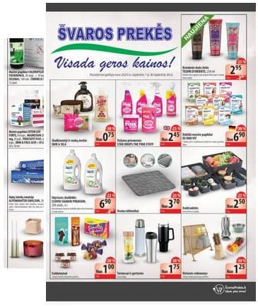 Švaros Prekės - Švaros prekės akcijų leidinys 2025-11-01 – 2025-11-30
