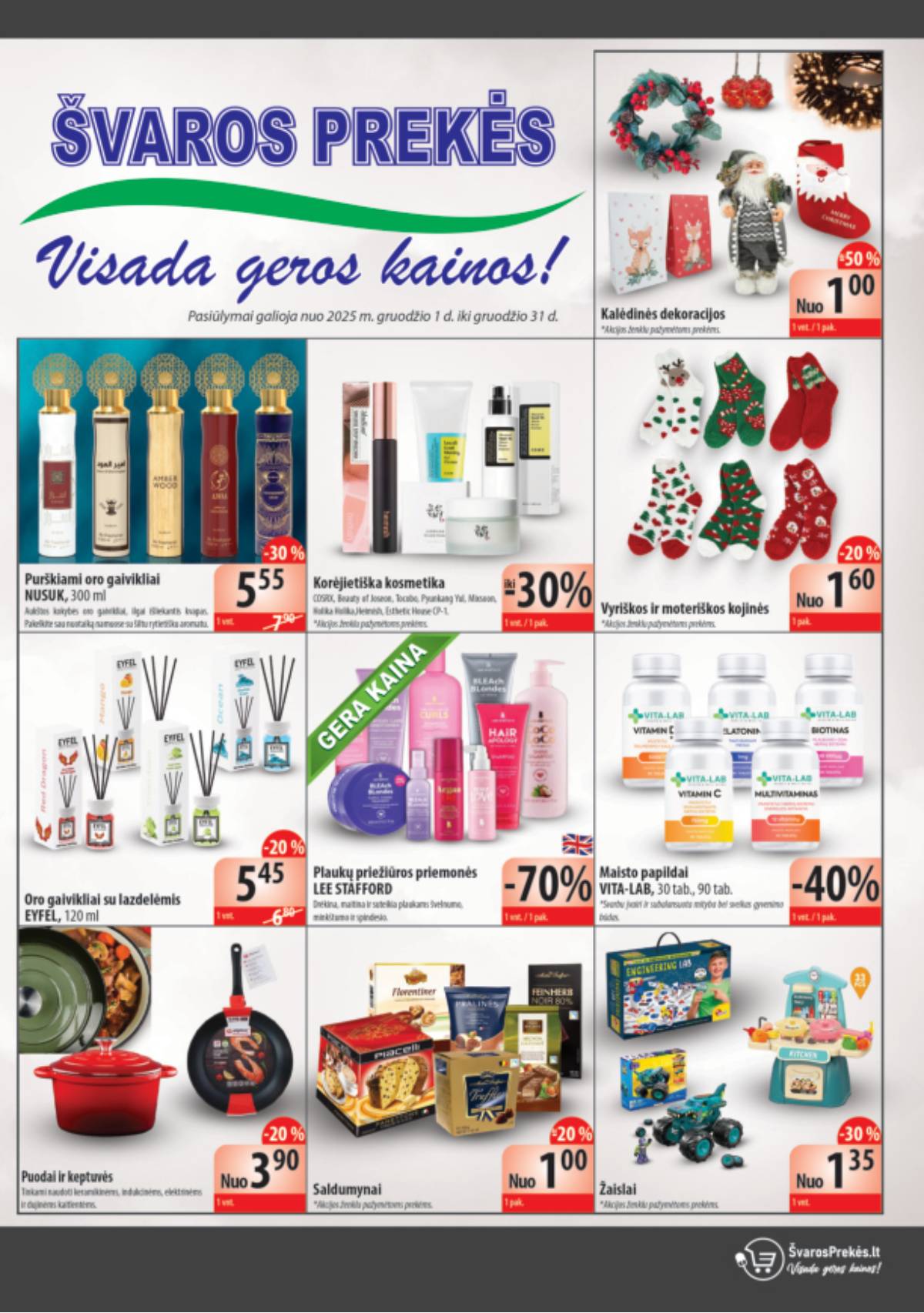 Švaros Prekės - Švaros prekės akcijų leidinys 1 puslapis