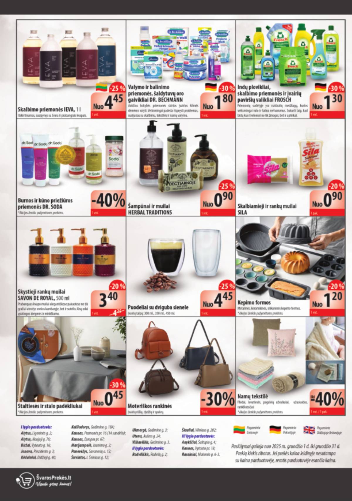 Švaros Prekės - Švaros prekės akcijų leidinys 4 puslapis