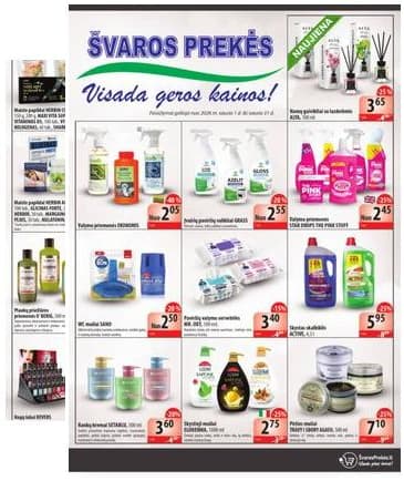 Švaros Prekės - Švaros prekės akcijų leidinys 2026-01-01 – 2026-01-31