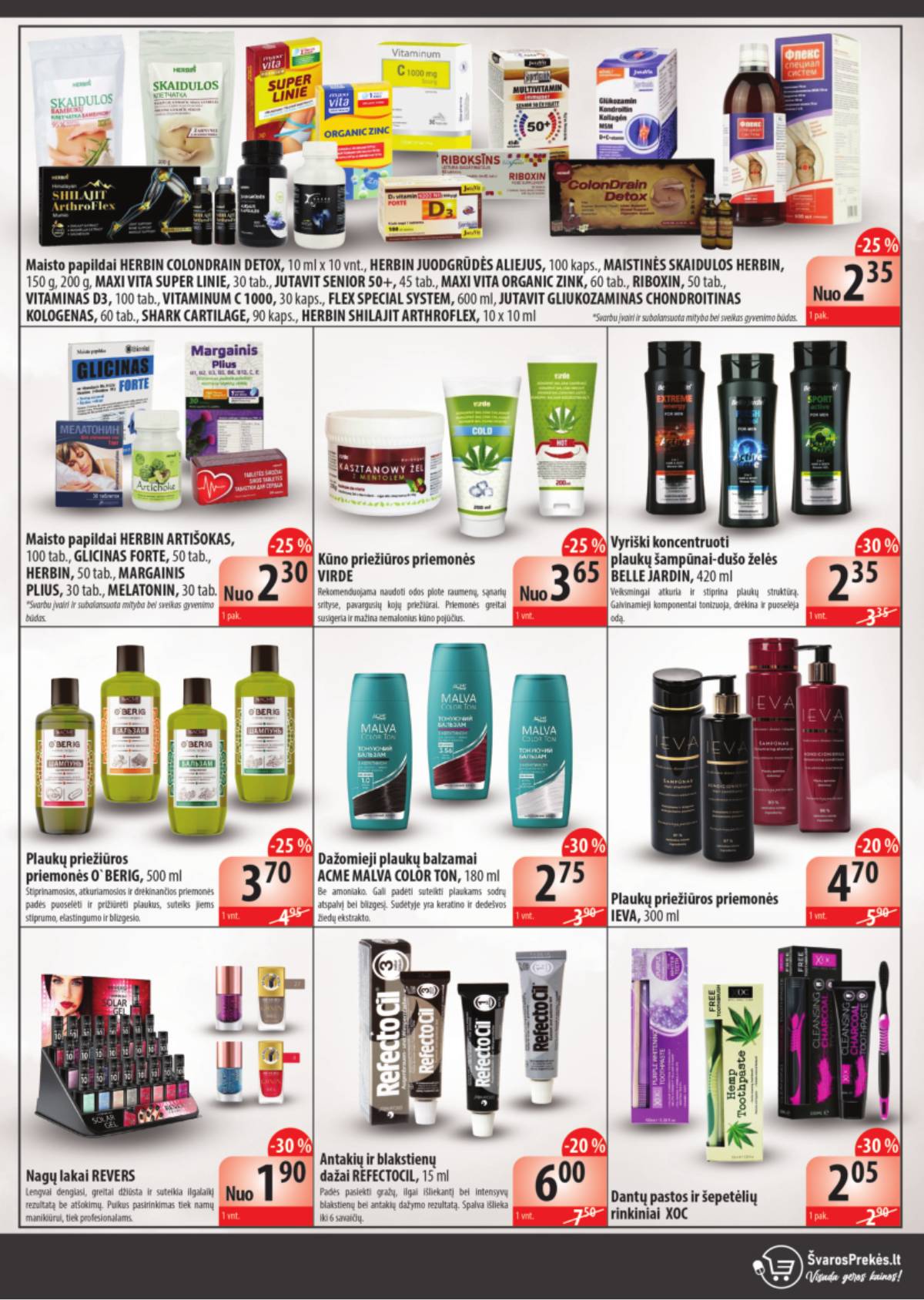 Švaros Prekės - Švaros prekės akcijų leidinys 2 puslapis