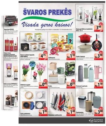 Švaros Prekės - Švaros prekės akcijų leidinys 2026-04-01 – 2026-04-30