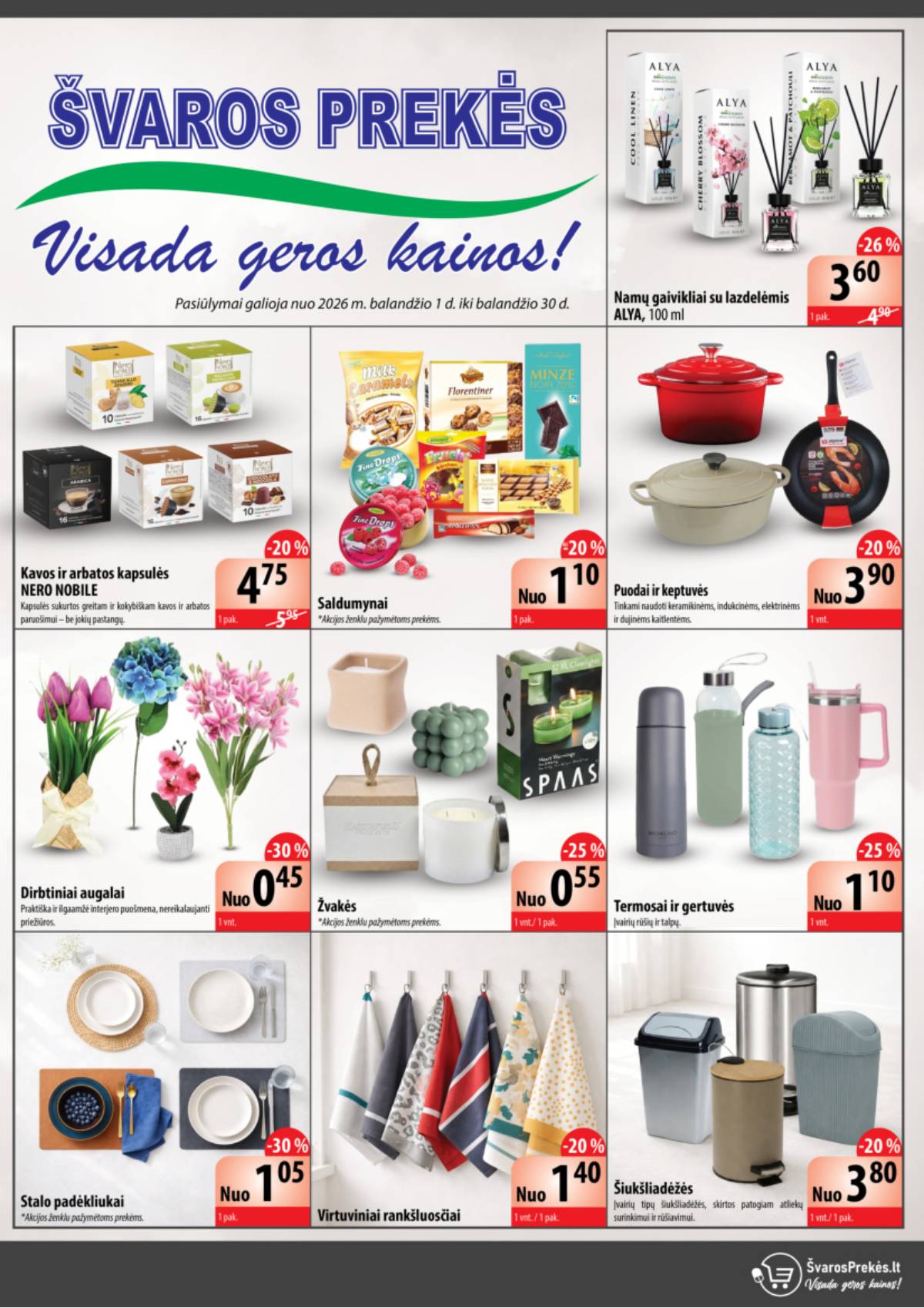 Švaros Prekės - Švaros prekės akcijų leidinys 1 puslapis