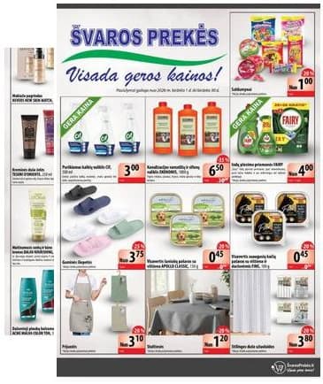 Švaros Prekės - Švaros prekės akcijų leidinys 2026-06-01 – 2026-06-30