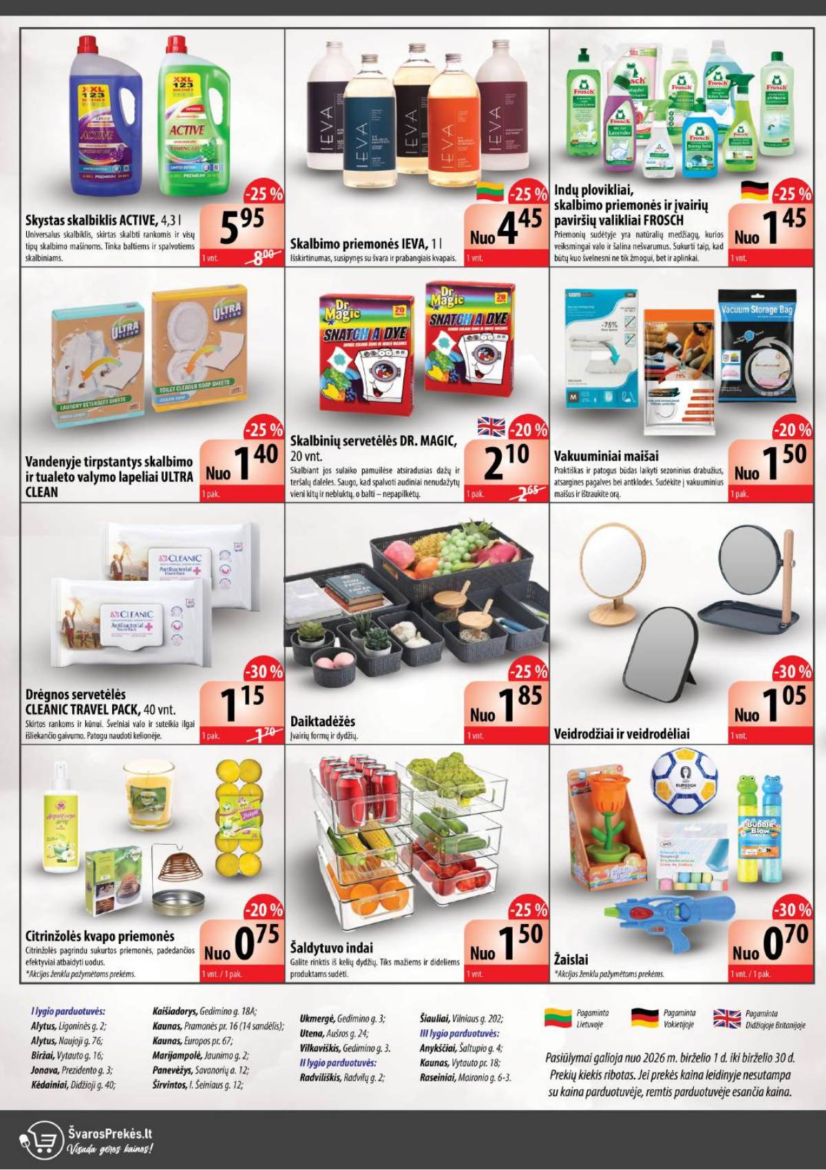 Švaros Prekės - Švaros prekės akcijų leidinys 4 puslapis