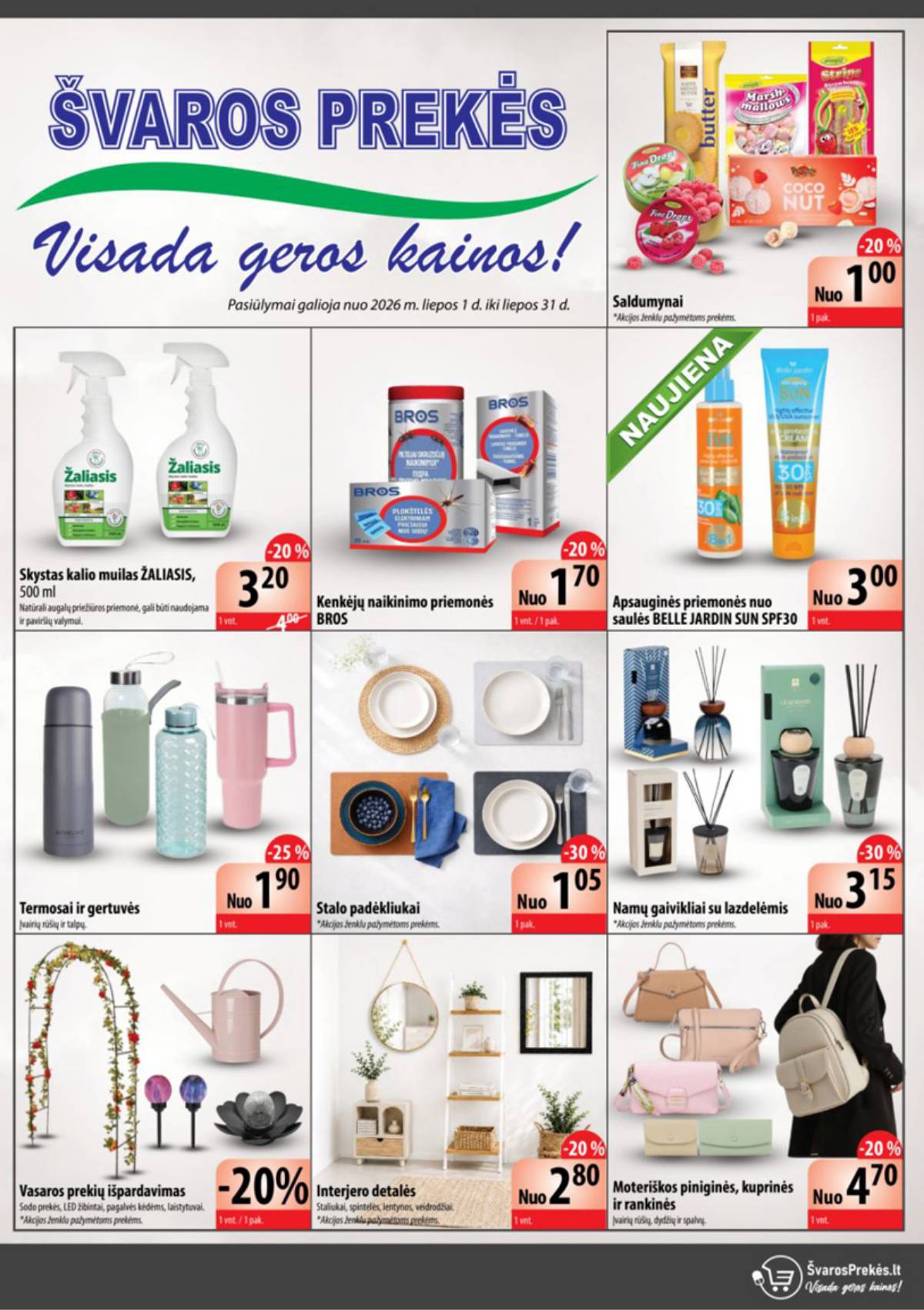 Švaros Prekės - Švaros prekės akcijų leidinys 1 puslapis