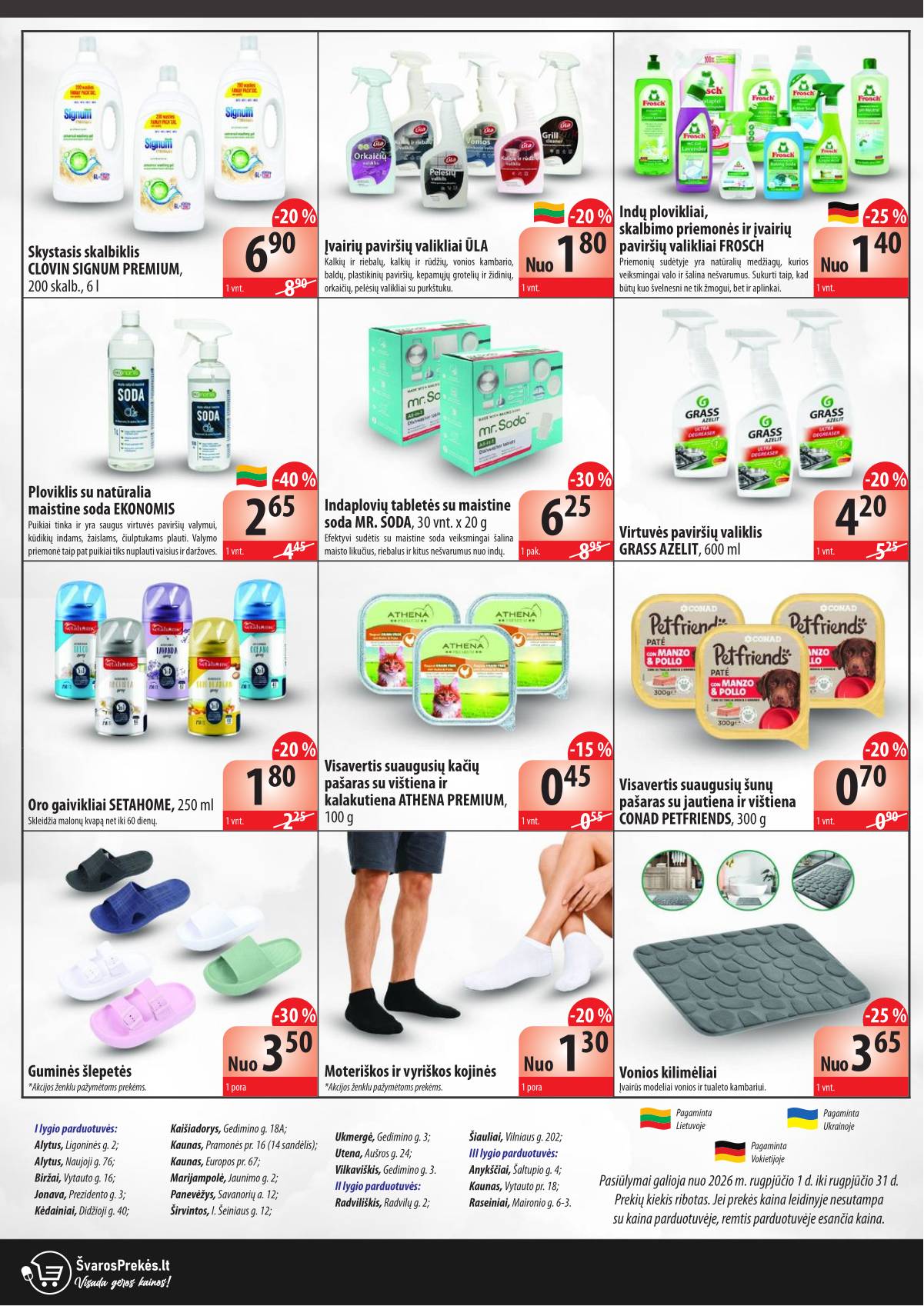 Švaros Prekės - Švaros prekės akcijų leidinys 4 puslapis