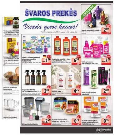 Švaros Prekės - Švaros prekės akcijų leidinys 2026-09-01 – 2026-09-30