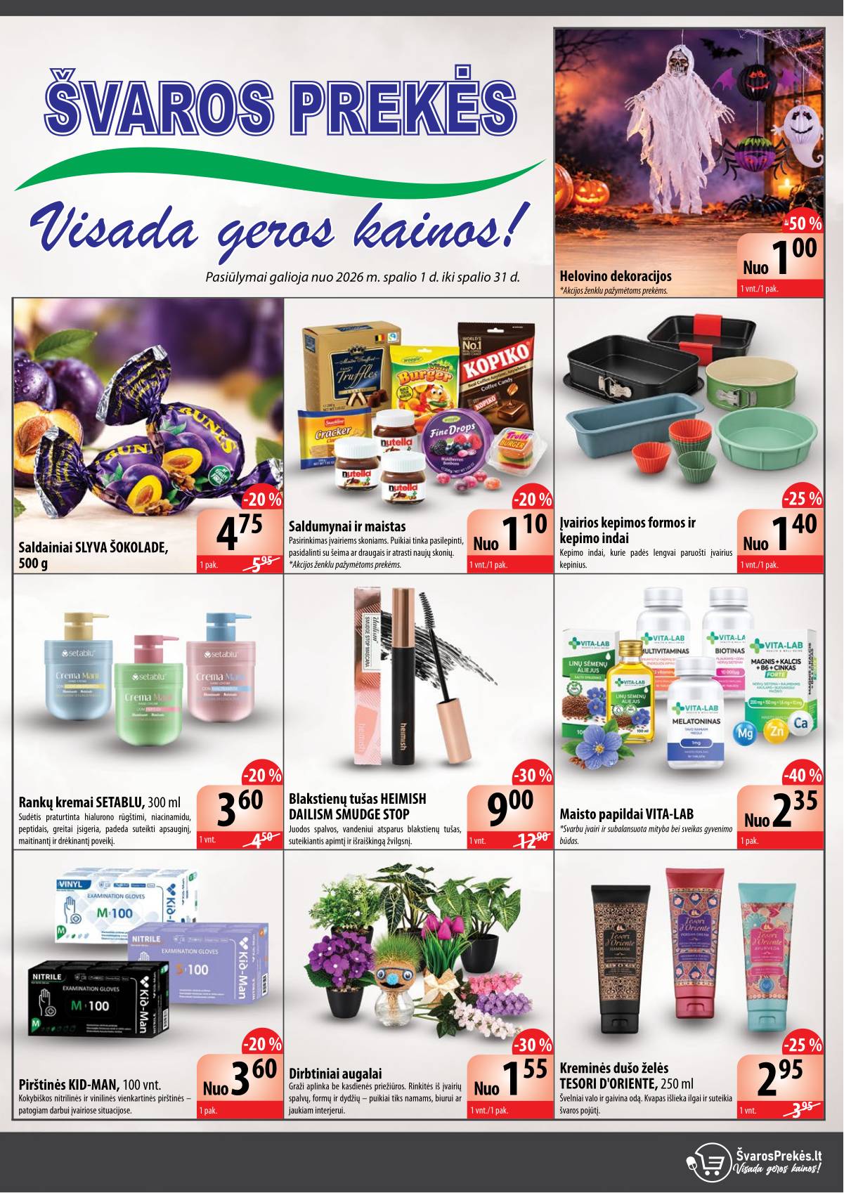 Švaros Prekės - Švaros prekės akcijų leidinys 1 puslapis