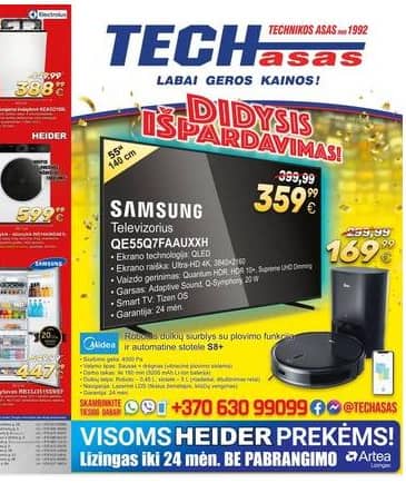 TECHasas - Techasas akcijų leidinys IKI 2026-01-18
