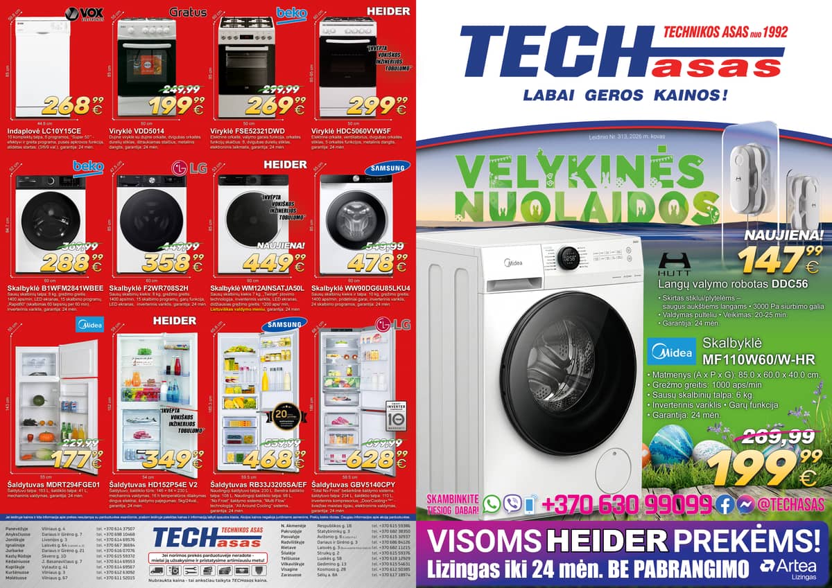 TECHasas - Techasas akcijų leidinys 1 puslapis