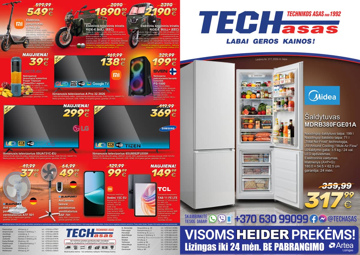 TECHasas - Techasas akcijų leidinys 1 puslapis