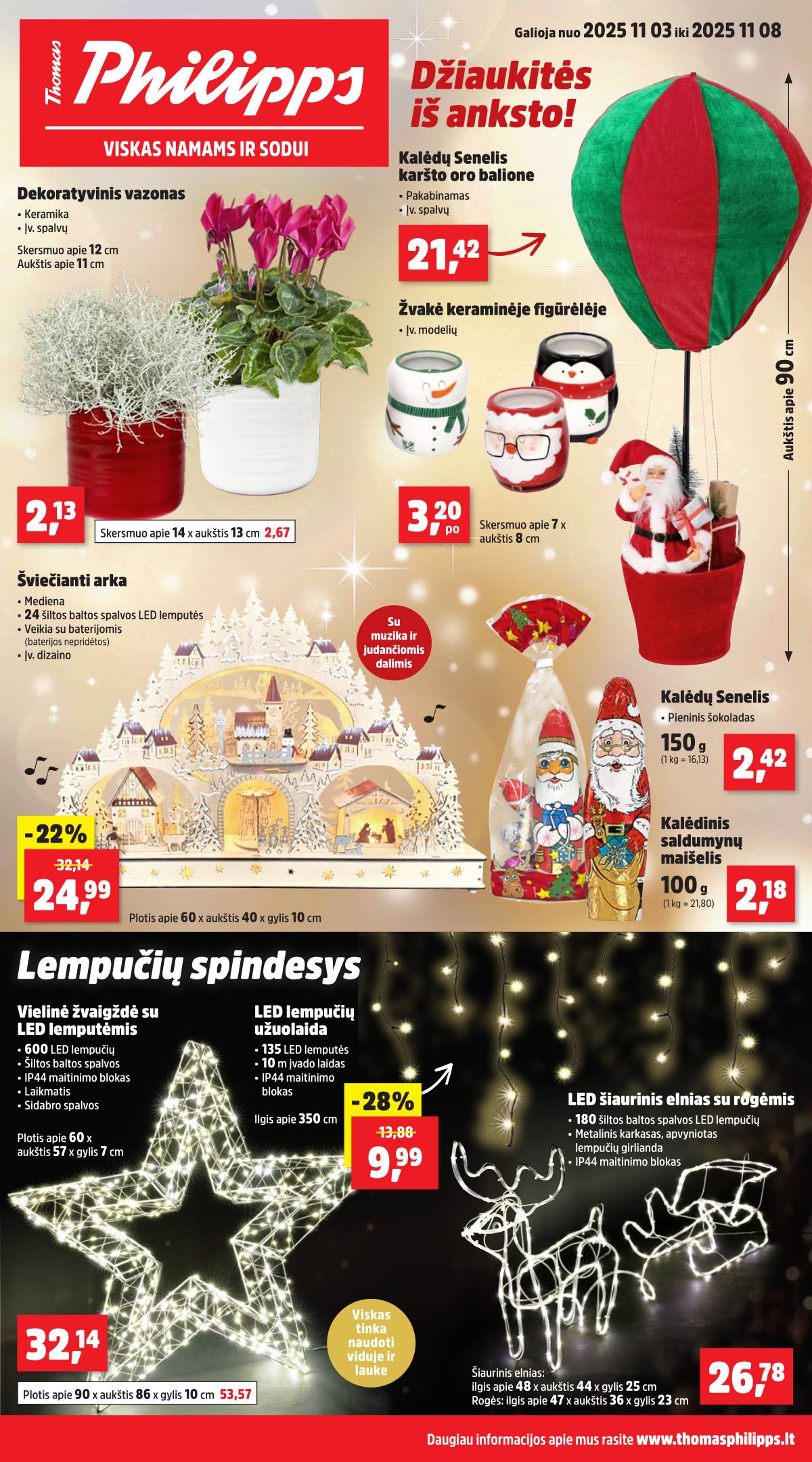 Thomas Philipps - Thomas Philipps Savaitės akcijos | 2025-11-03 – 2025-11-08 1 puslapis