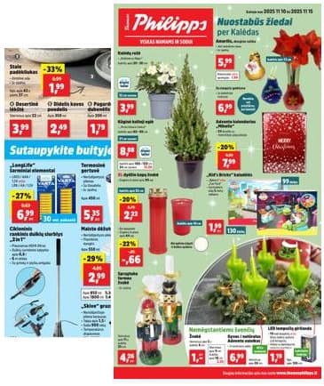 Thomas Philipps - Savaitės pasiūlymai 2025 11 10 – 2025 11 15 2025-11-10 – 2025-11-15