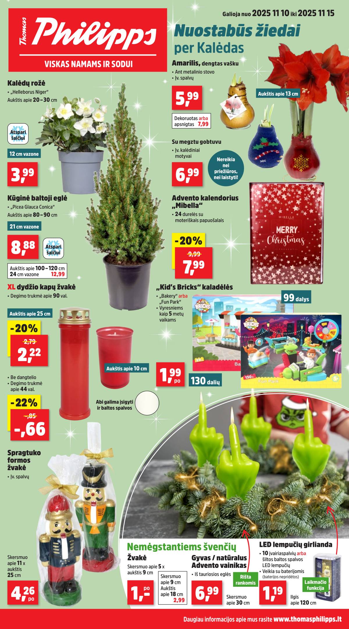 Thomas Philipps - Savaitės pasiūlymai 2025 11 10 – 2025 11 15 1 puslapis