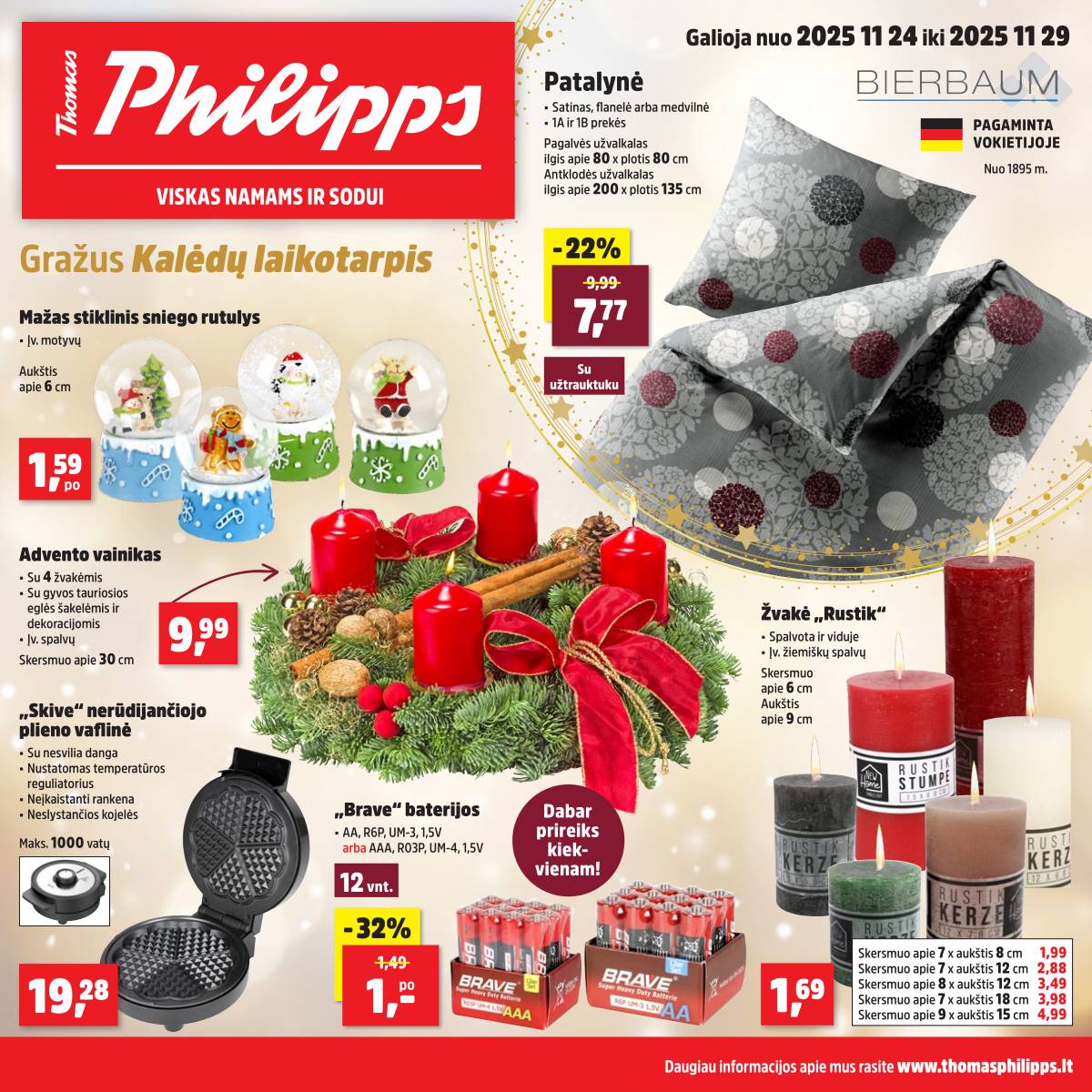 Thomas Philipps - Thomas Philipps Savaitės akcijų leidinys | 2025-11-24 – 2025-11-29 1 puslapis