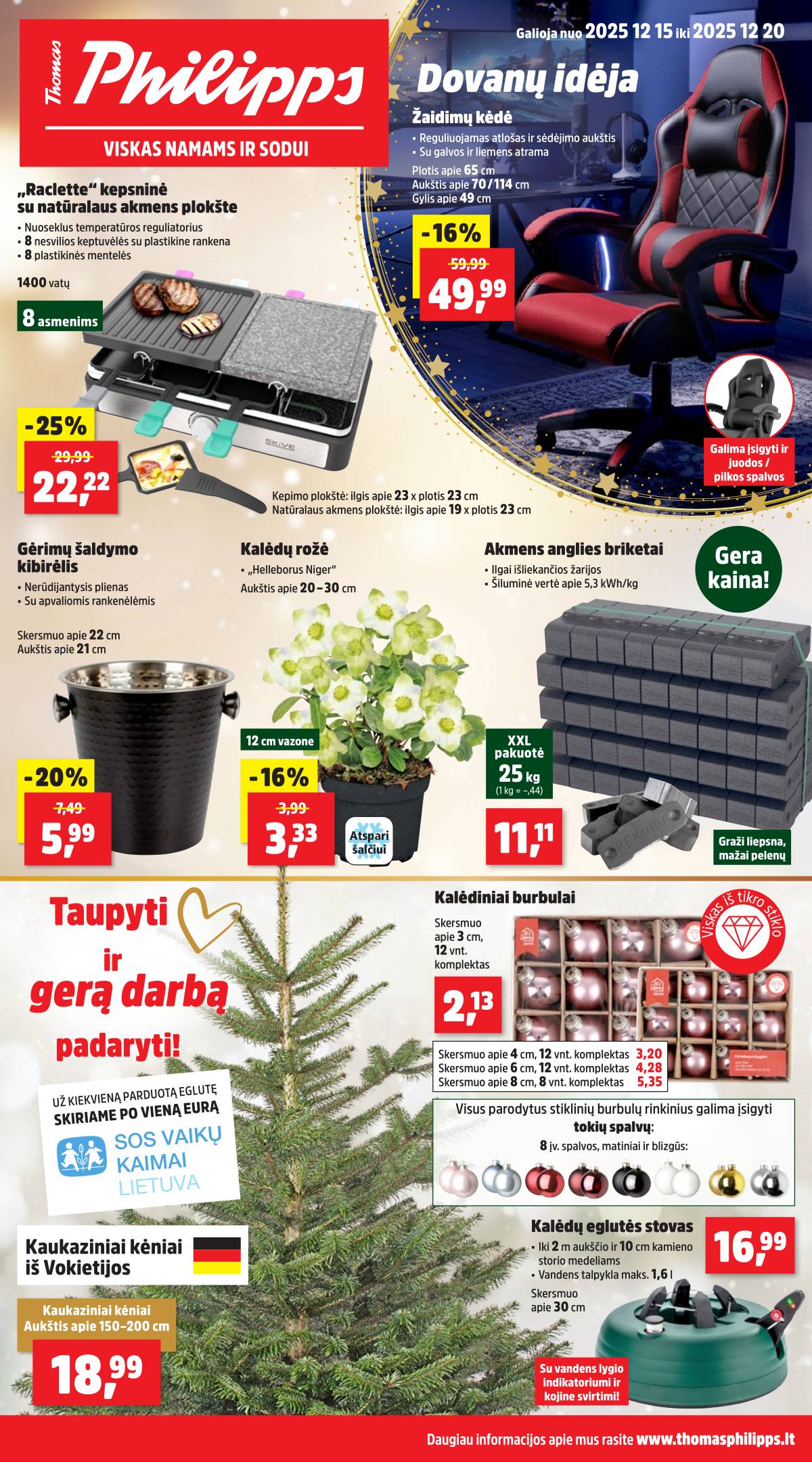 Thomas Philipps - Thomas Philipps savaitės akcijų leidinys 2025-12-15 – 2025-12-20 1 puslapis