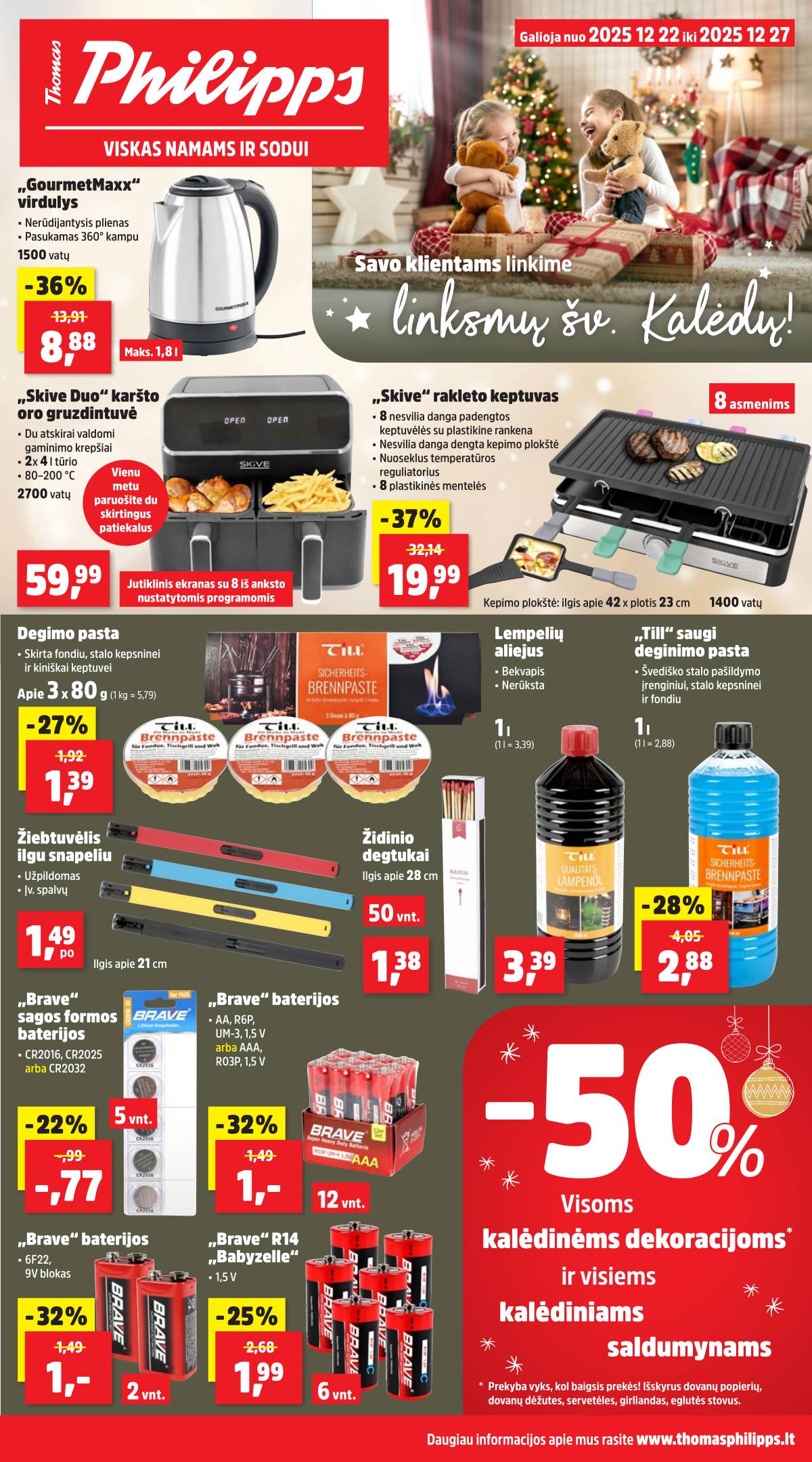 Thomas Philipps - Thomas Philipps savaitės akcijų leidinys | 2025-12-22 - 2025-12-27 1 puslapis