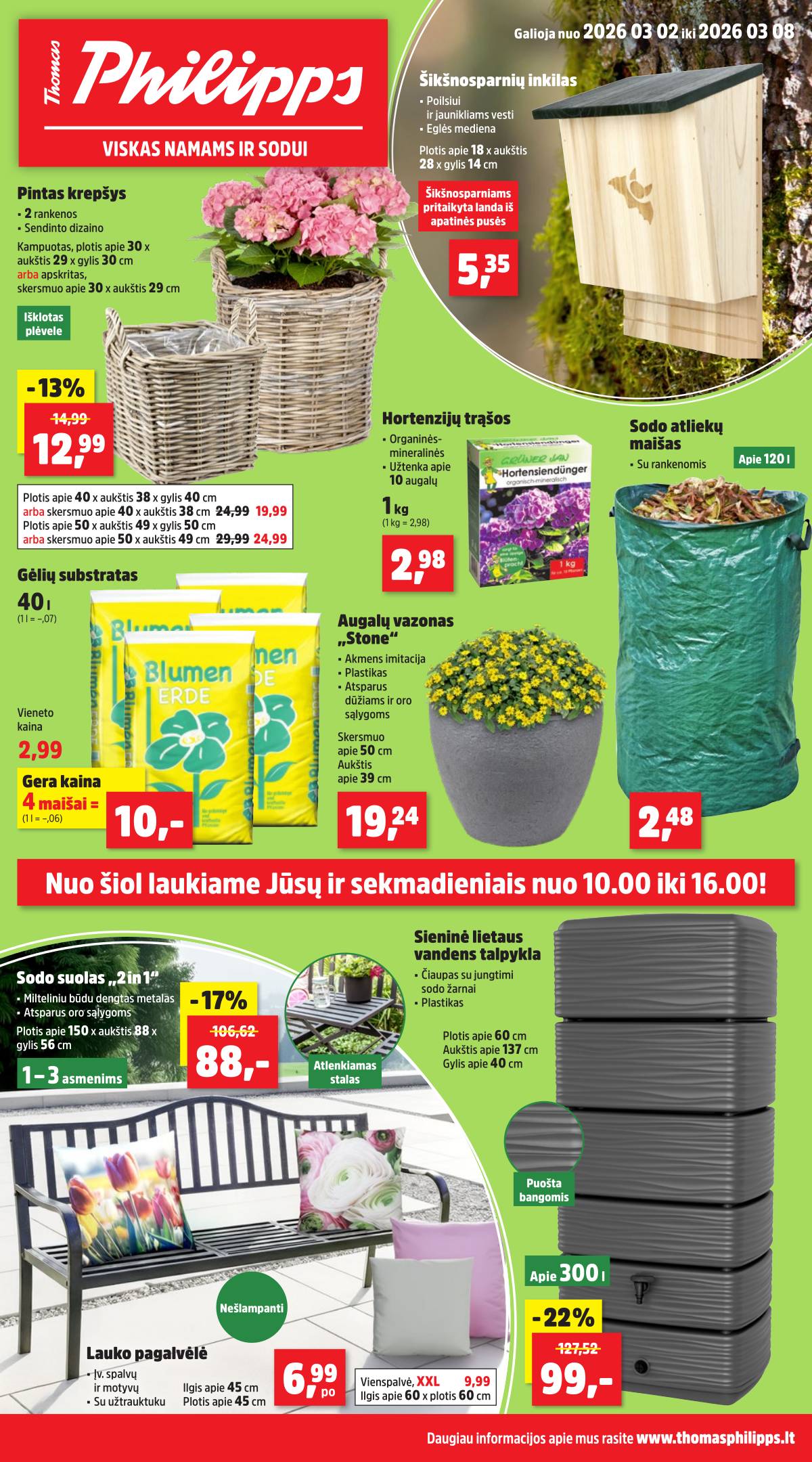 Thomas Philipps - Thomas Philipps Savaitės akcijų leidinys | 2026-03-02 – 2026-03-08 1 puslapis