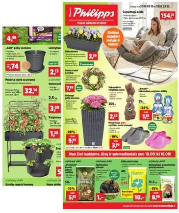 Thomas Philipps - Thomas Philipps Savaitės akcijų pasiūlymai | 2026-03-16 - 2026-03-22 2026-03-16 – 2026-03-22