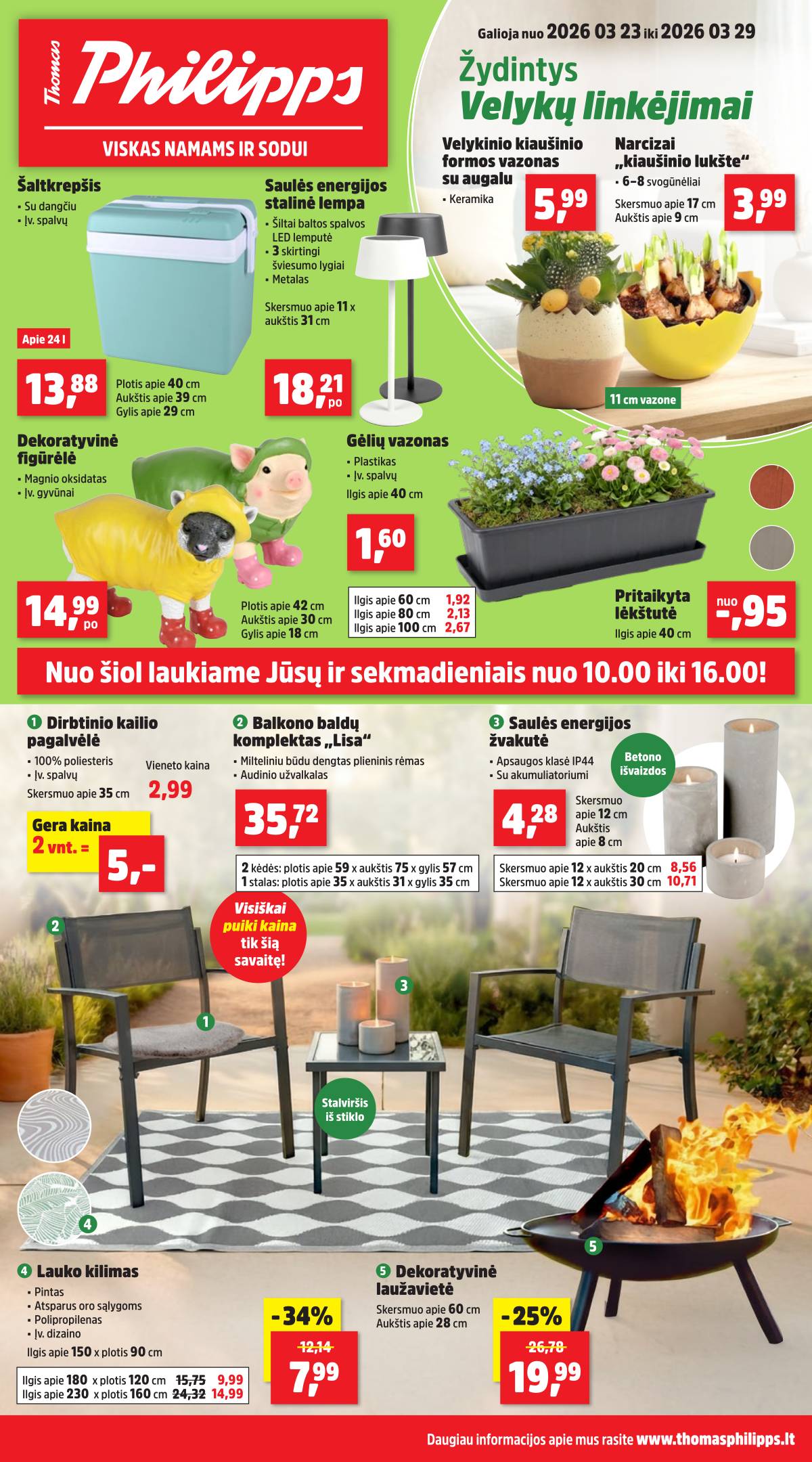 Thomas Philipps - Thomas Philipps Savaitės akcijų leidinys | 2026 03 23 – 2026 03 29 1 puslapis