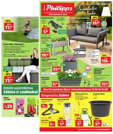 Thomas Philipps - Thomas Philips Savaitės Akcijų pasiūlymai 2026 04 07 – 2026 04 12 null