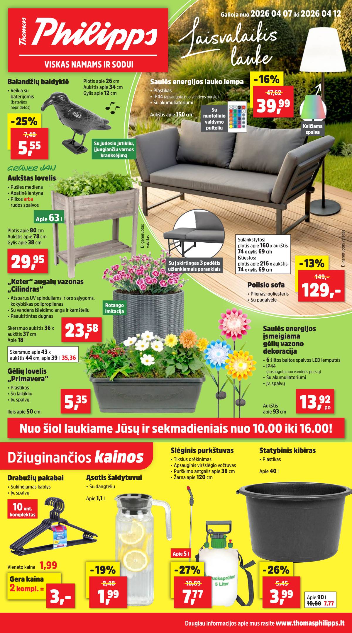 Thomas Philipps - Thomas Philips Savaitės Akcijų pasiūlymai 2026 04 07 – 2026 04 12 1 puslapis