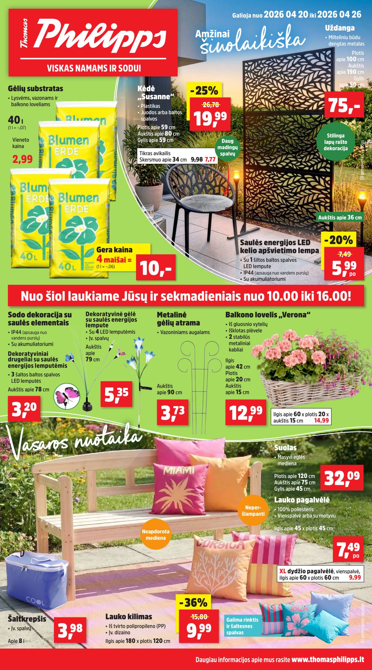 Thomas Philipps - Thomas Philipps Savaitės akcijų pasiūlymai | 2026.04.20–04.26 1 puslapis