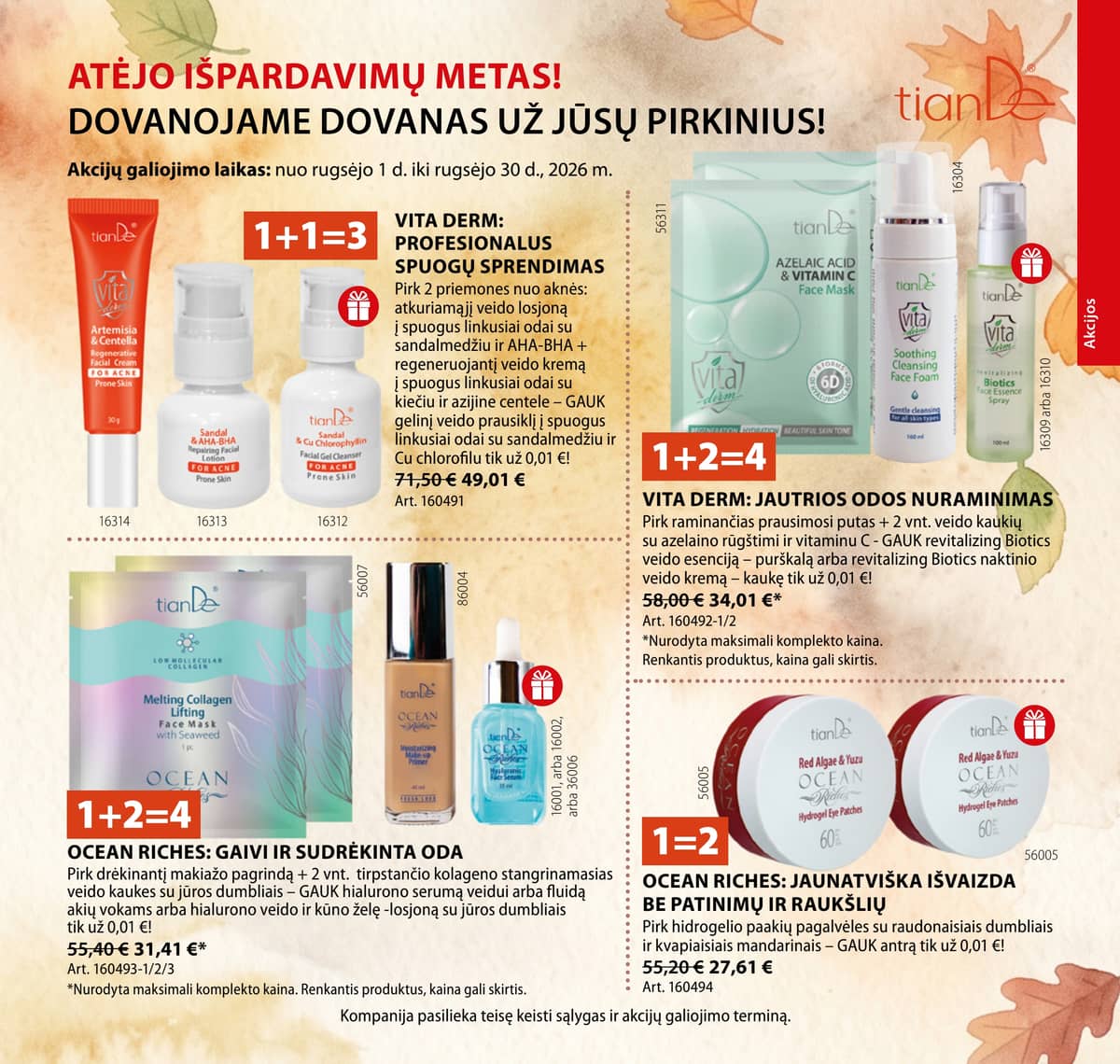 TianDe - TianDe akcijų leidinys 1 puslapis