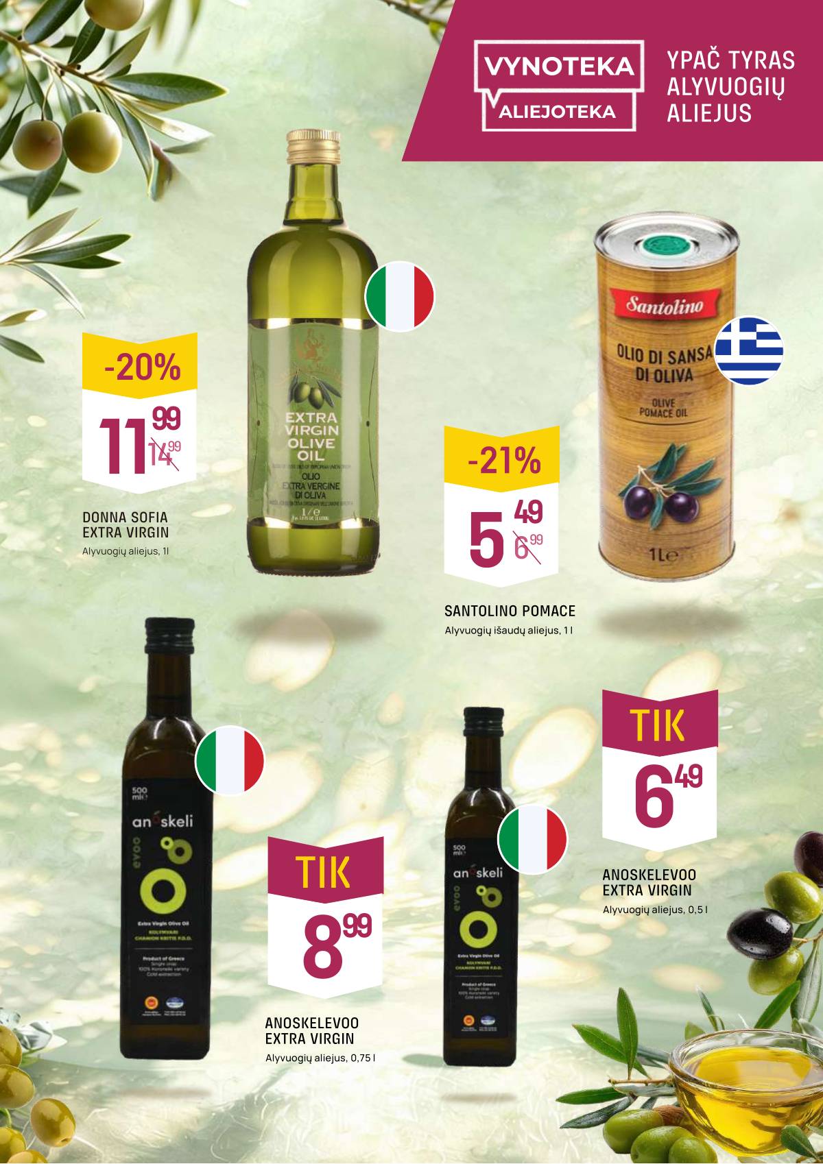 Vynoteka - Vynoteka Maisto akcijų leidinys | 2026-04-13 - 2026-04-26 3 puslapis