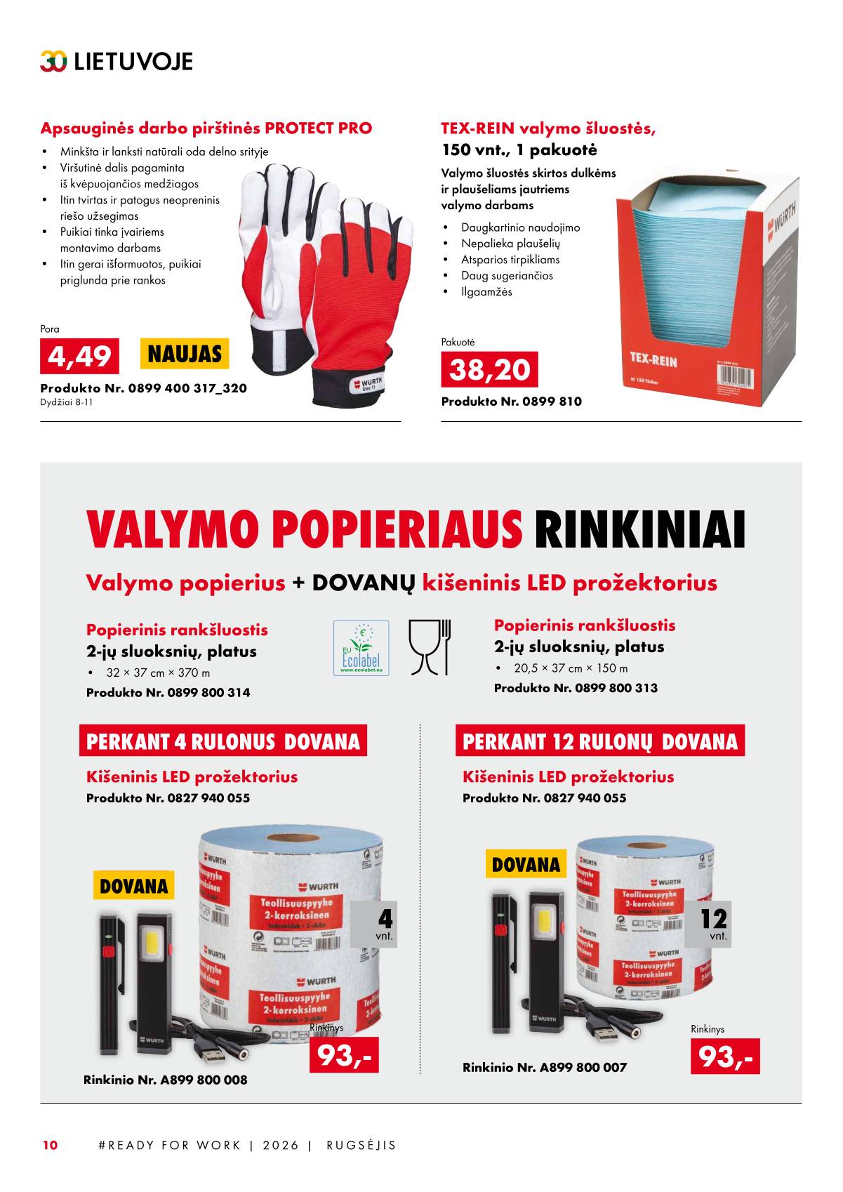 Würth - Würth akcijų leidinys 10 puslapis