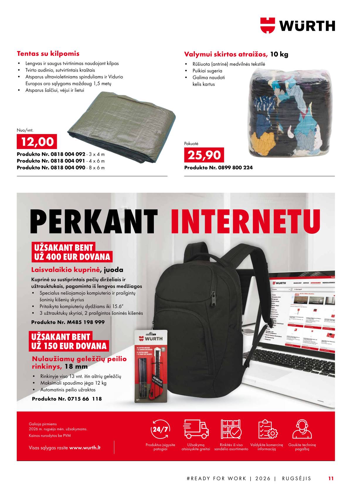 Würth - Würth akcijų leidinys 11 puslapis