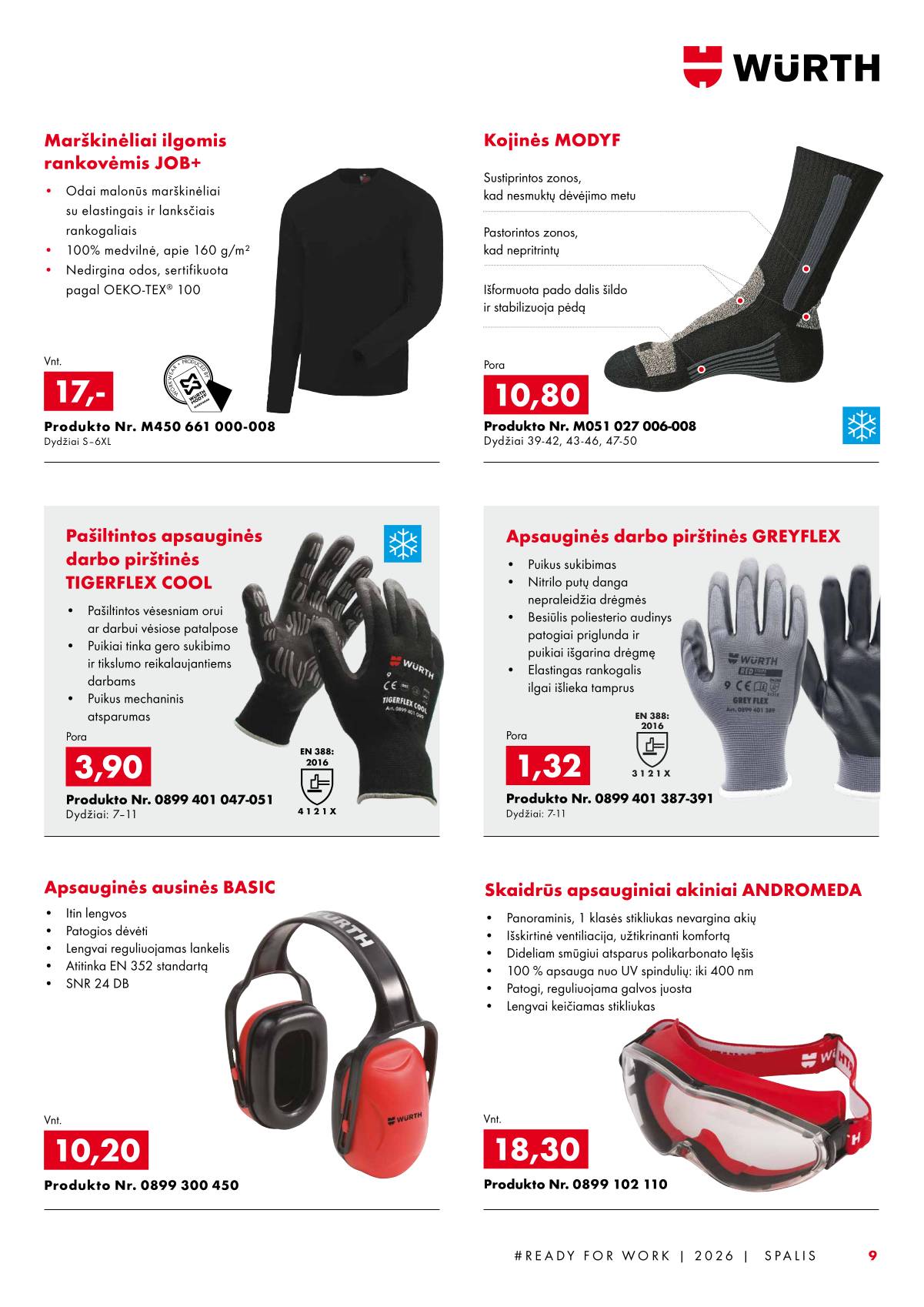 Würth - Würth akcijų leidinys 9 puslapis